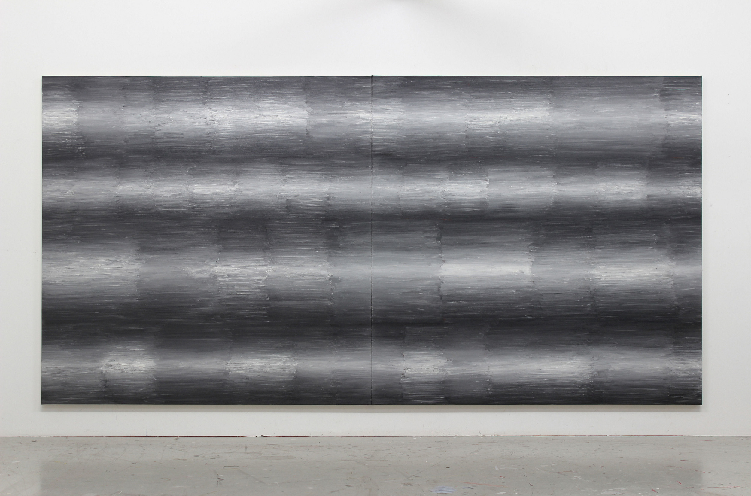 2.               HG-1-12, 2012, Öl auf Leinwand, Teil 7 und 8,  190 x 380 cm.jpg